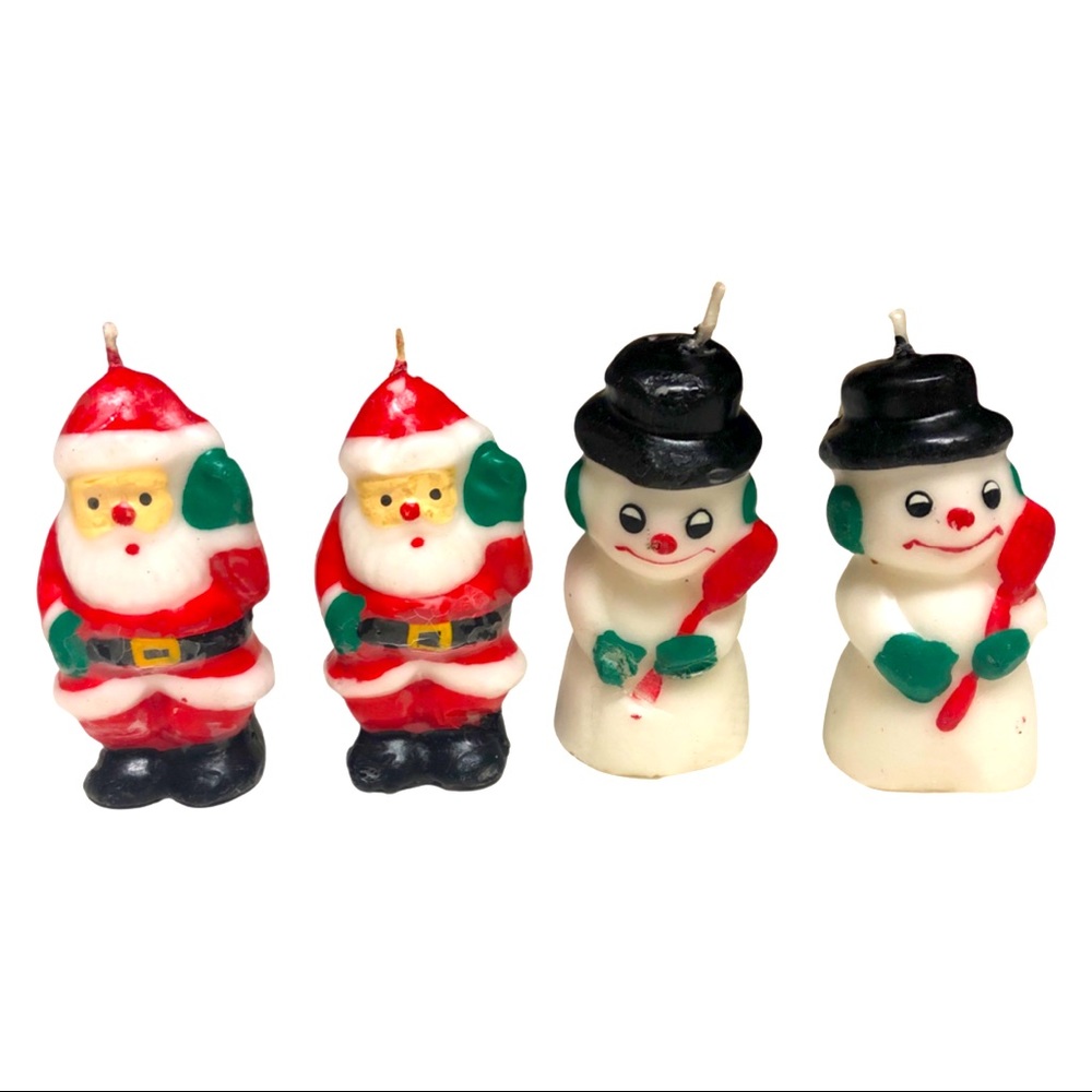 Vintage Miniature Christmas Candles